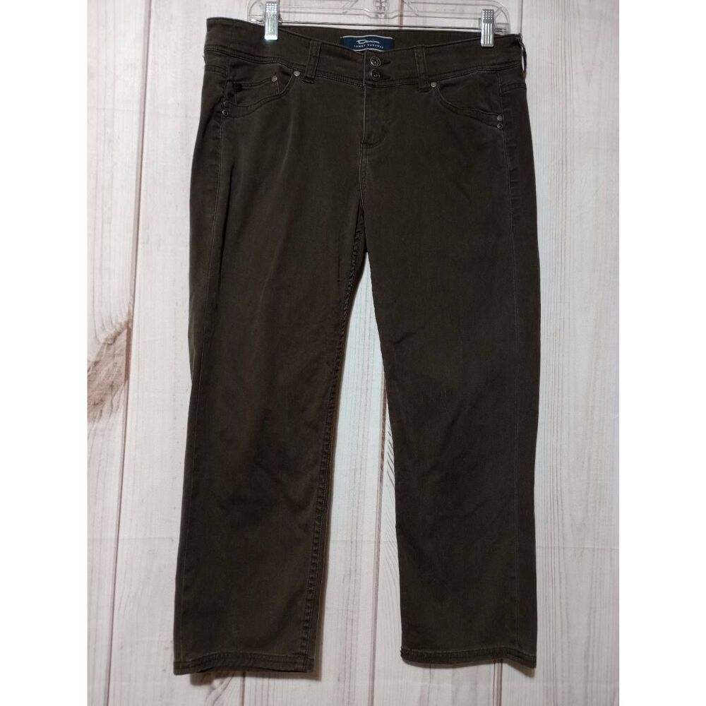 Tommy Bahama Pants Ladies 8 Brown Chino Cropped